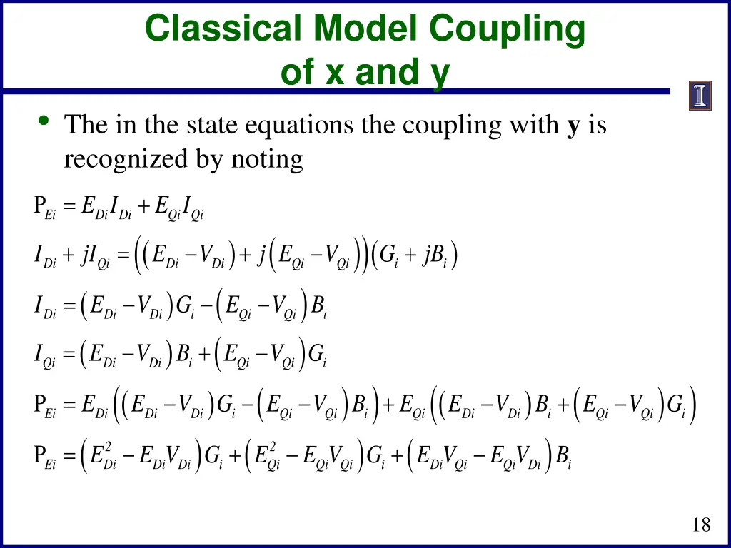 classical model coupling 1