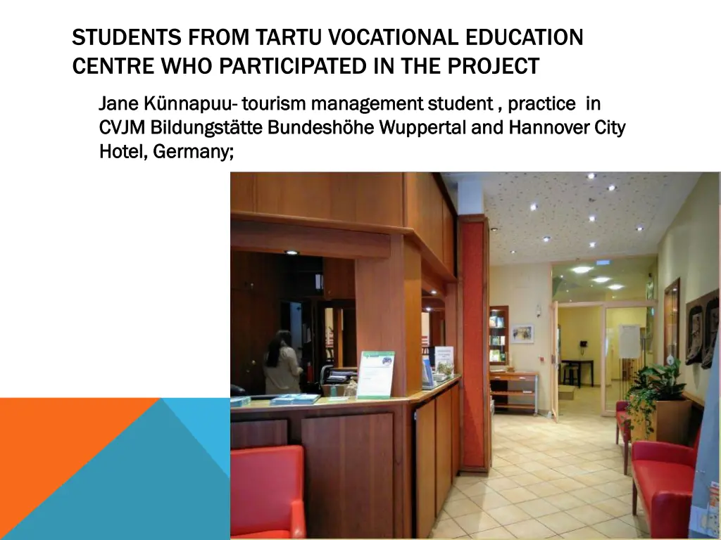 students from tartu vocational education centre