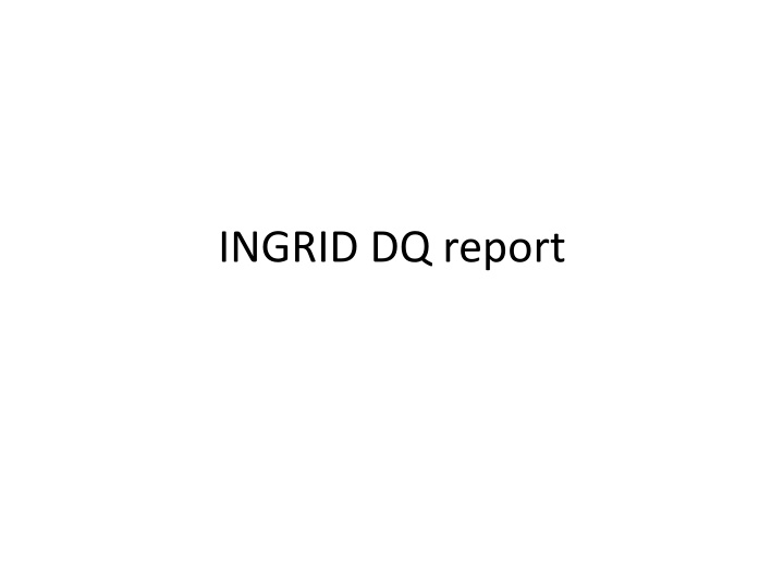 ingrid dq report