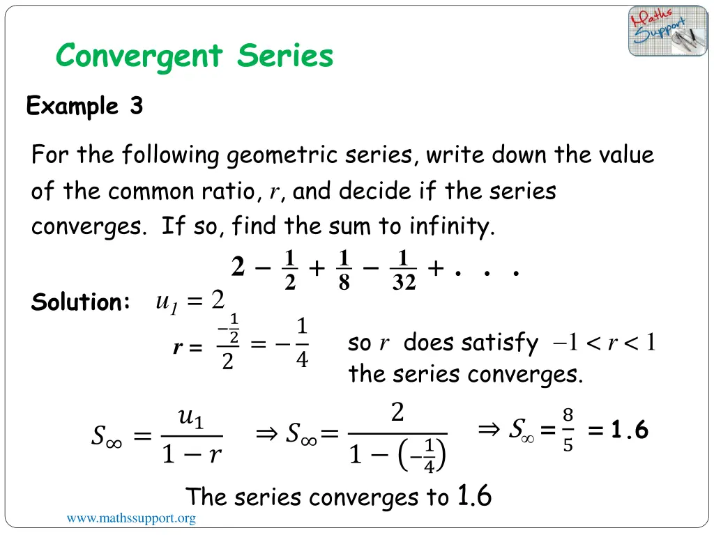 convergent series convergent series