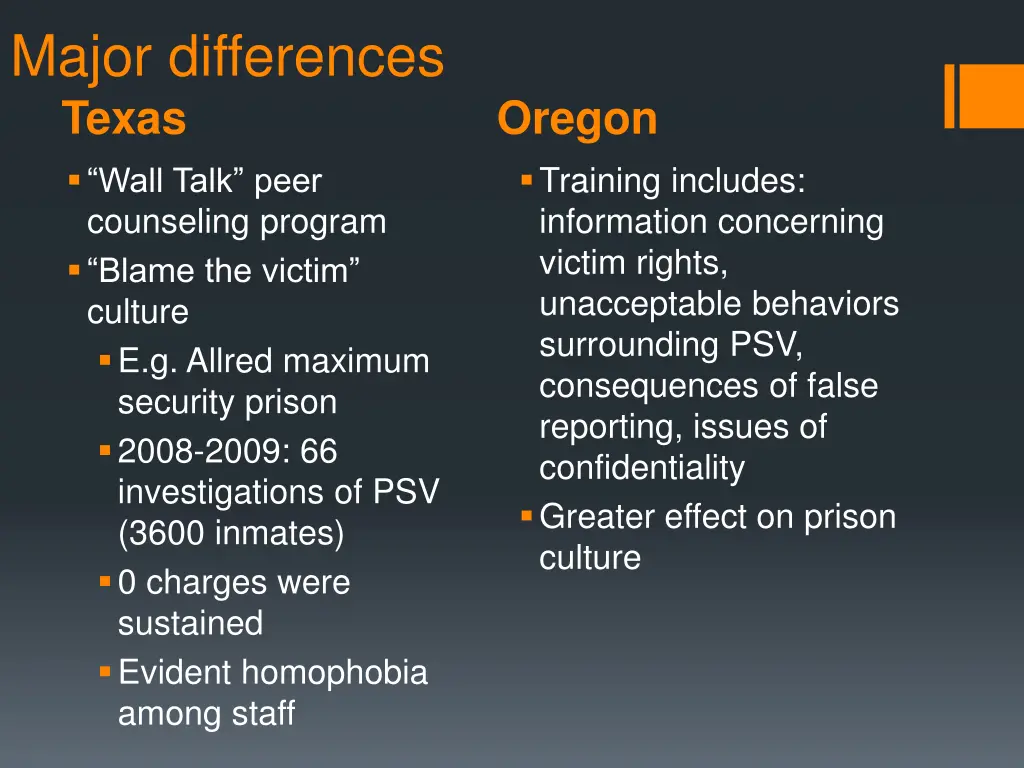 major differences texas wall talk peer counseling