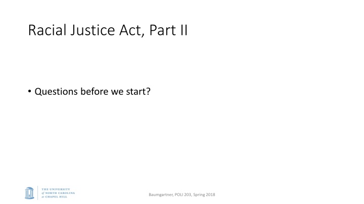 racial justice act part ii