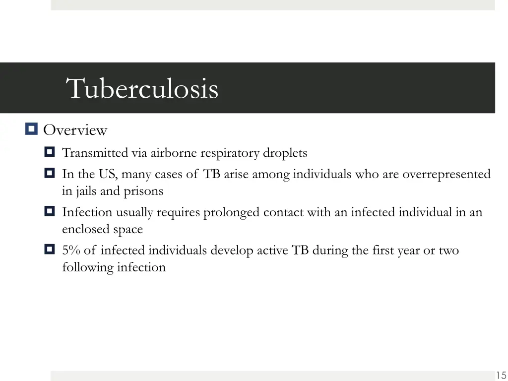 tuberculosis