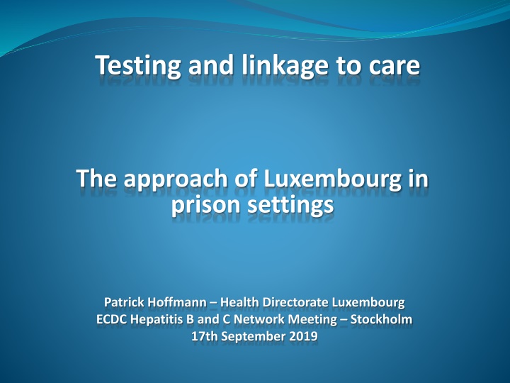 testing and linkage to care