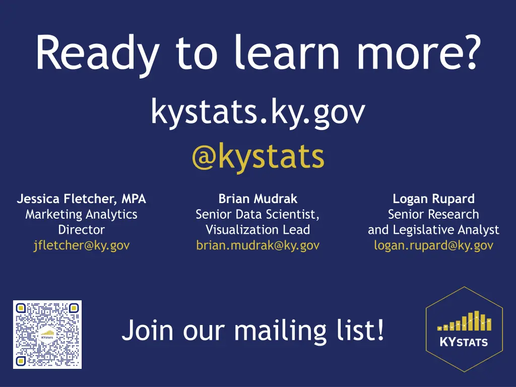 ready to learn more kystats ky gov