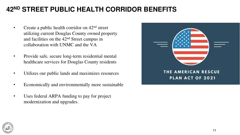 42 nd street public health corridor benefits