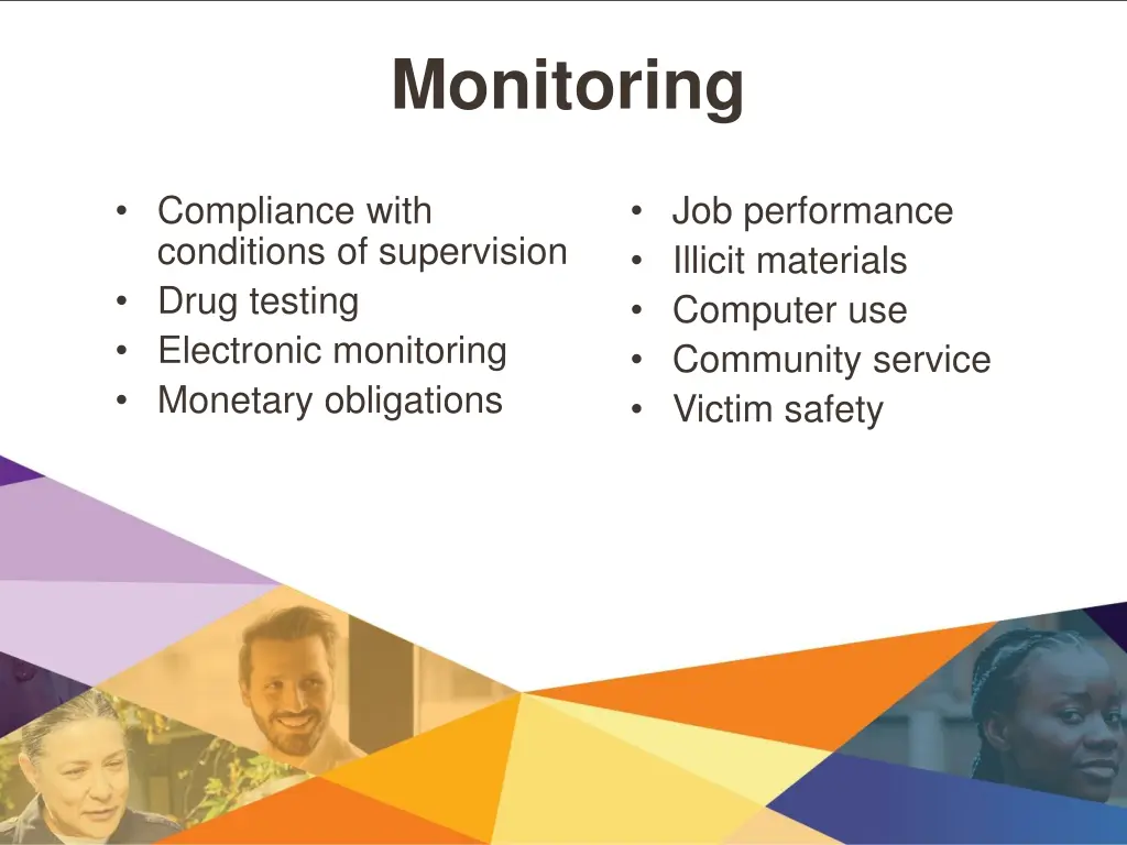 monitoring