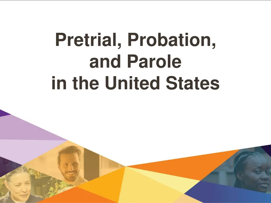 pretrial probation and parole in the united states