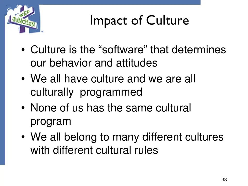 impact of culture