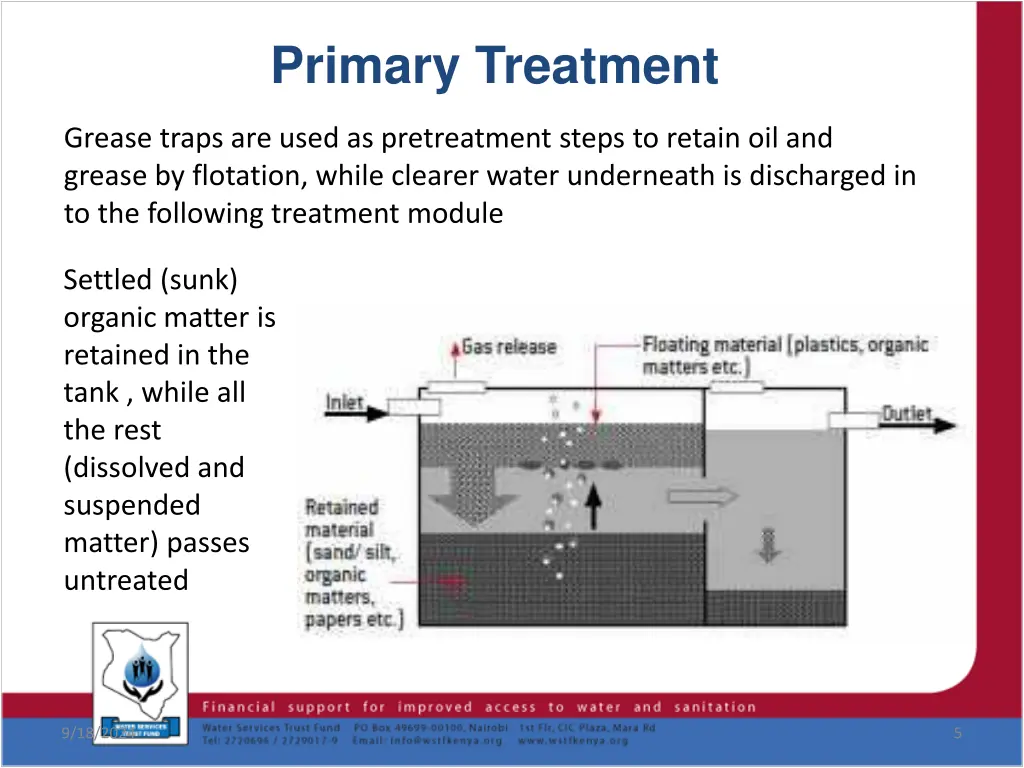 primary treatment