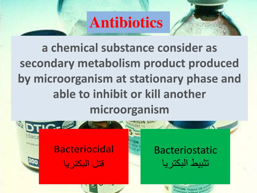 antibiotics