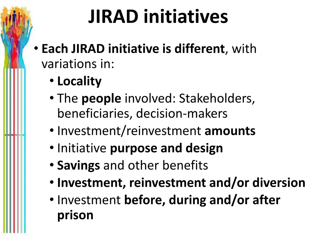 jirad initiatives