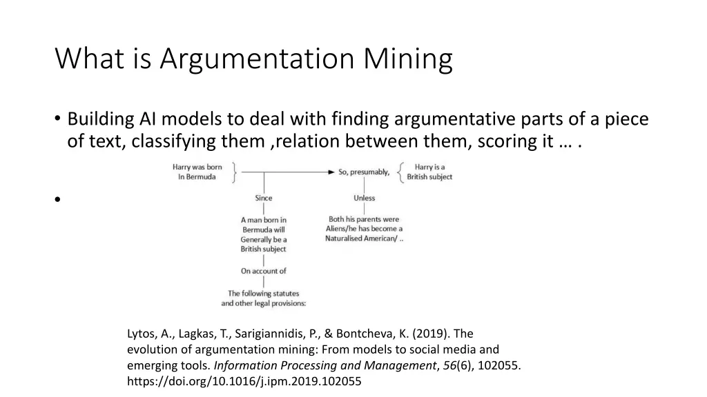 what is argumentation mining