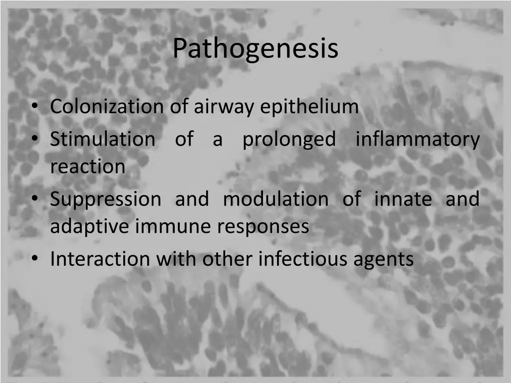 pathogenesis