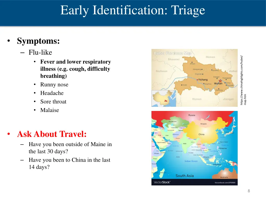 early identification triage