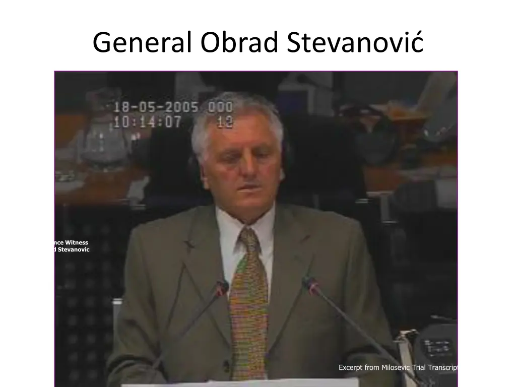 general obrad stevanovi