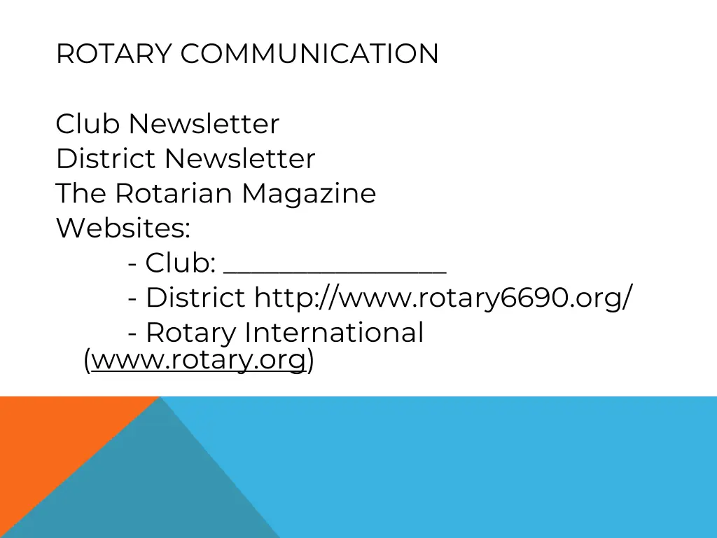 rotary communication