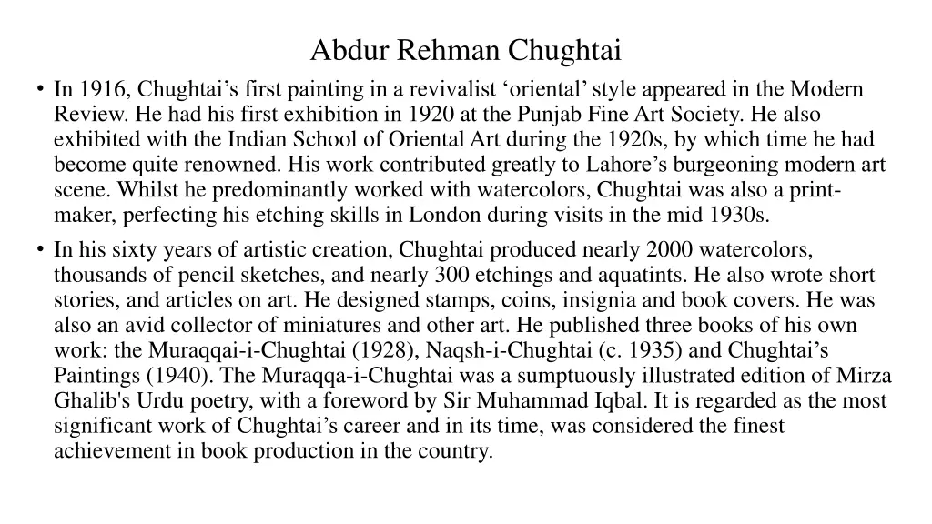 abdur rehman chughtai 1