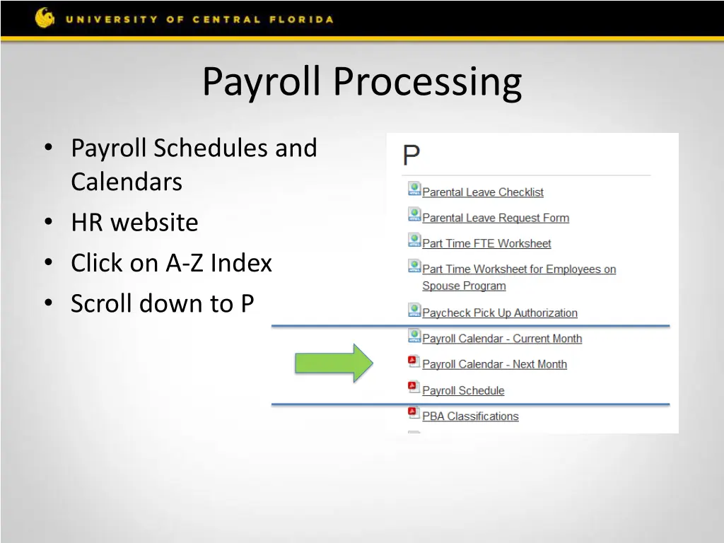 payroll processing