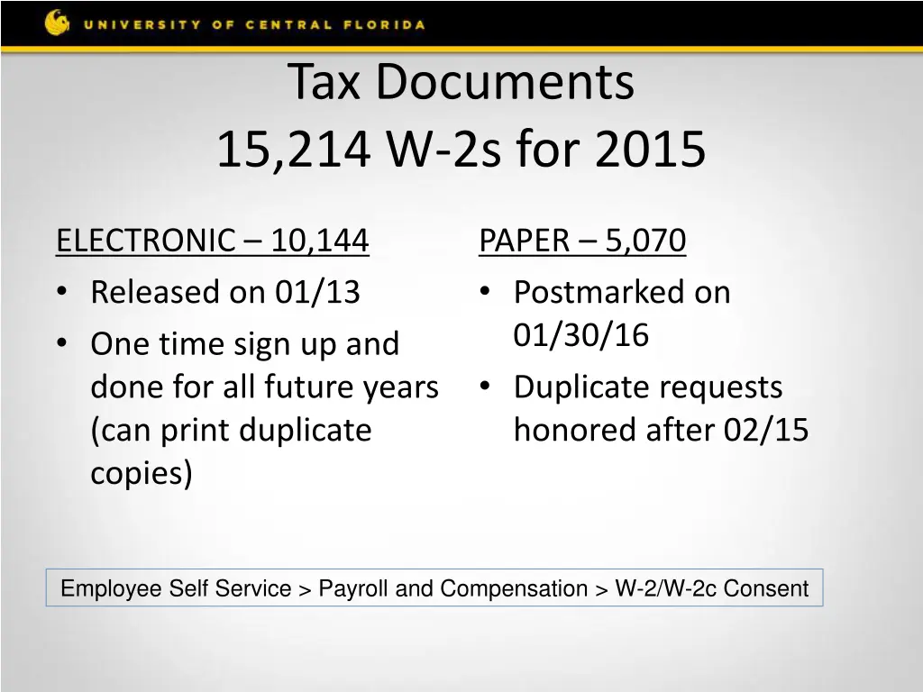 tax documents 15 214 w 2s for 2015