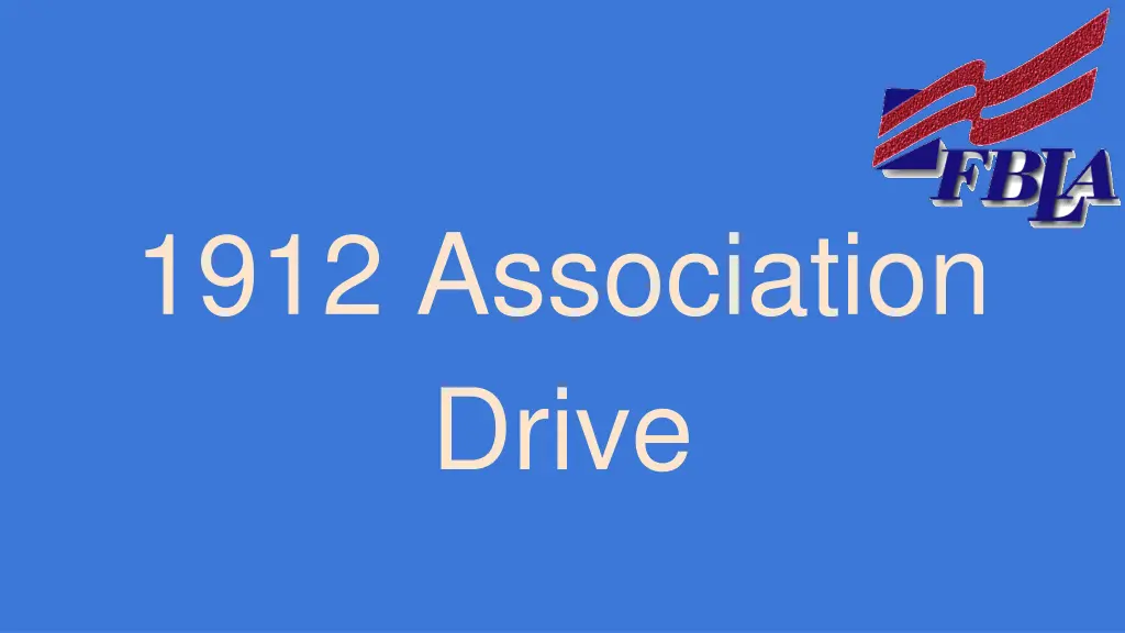 1912 association drive