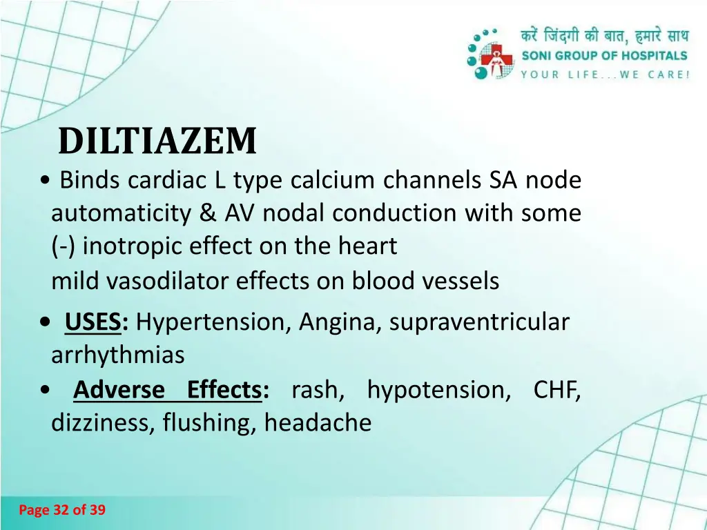 diltiazem binds cardiac l type calcium channels