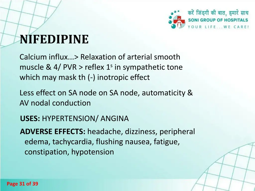 nifedipine