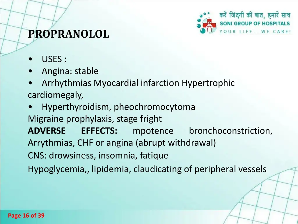 propranolol