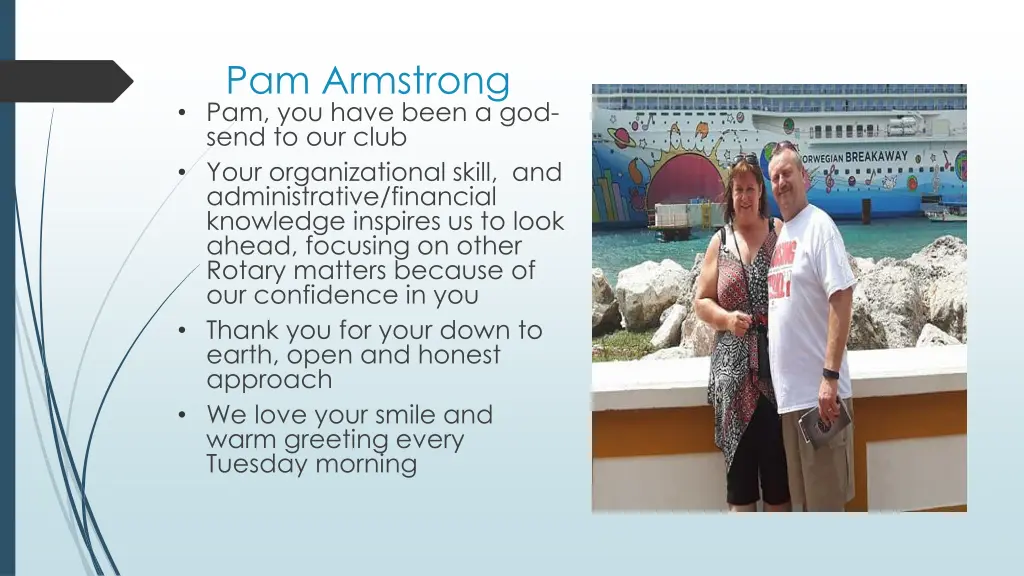 pam armstrong pam you have been a god send