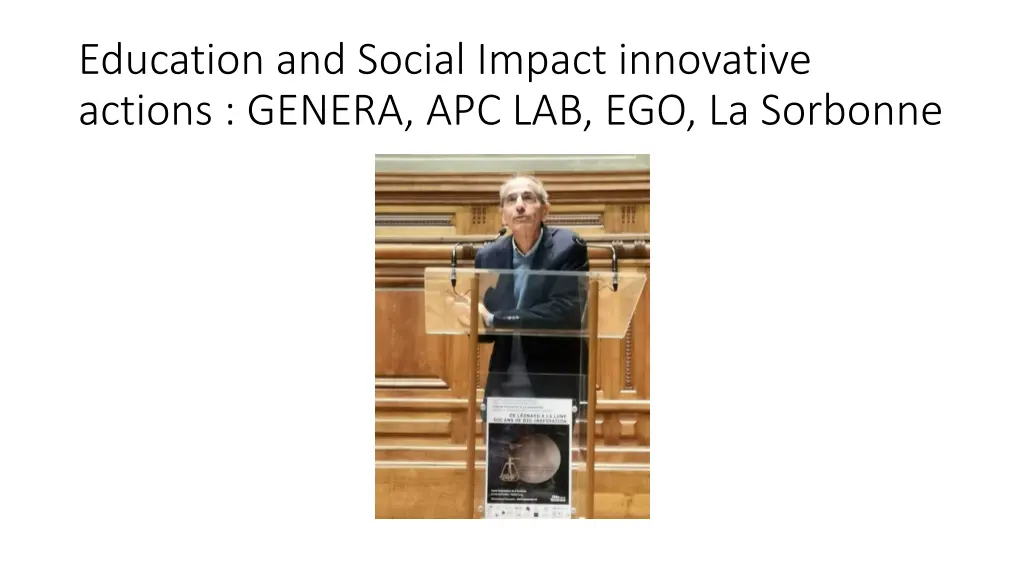 education and social impact innovative actions