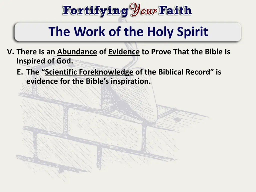 the work of the holy spirit 4