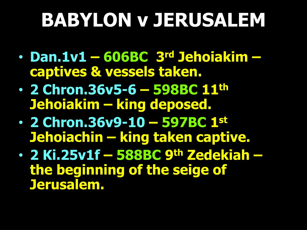 babylon v jerusalem