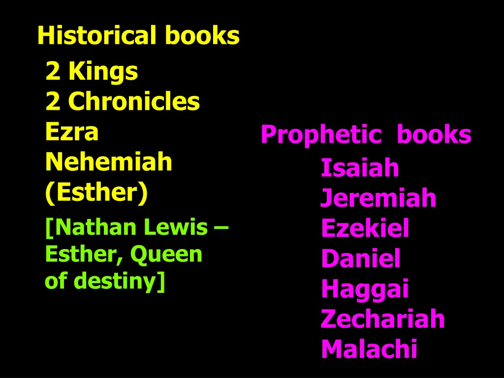 historical books 2 kings 2 chronicles ezra