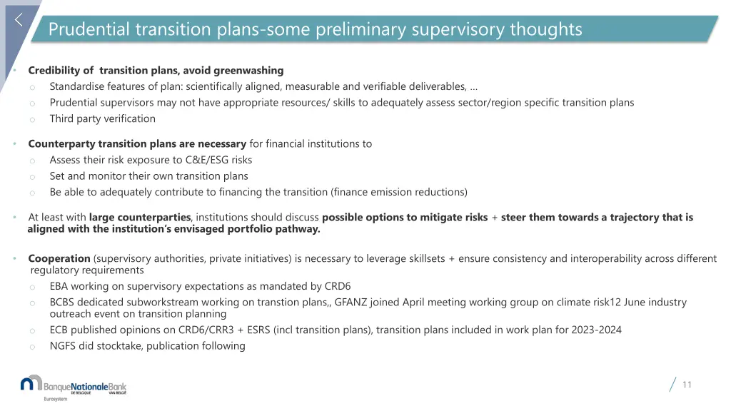 prudential transition plans some preliminary 1