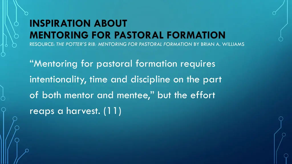 inspiration about mentoring for pastoral 3