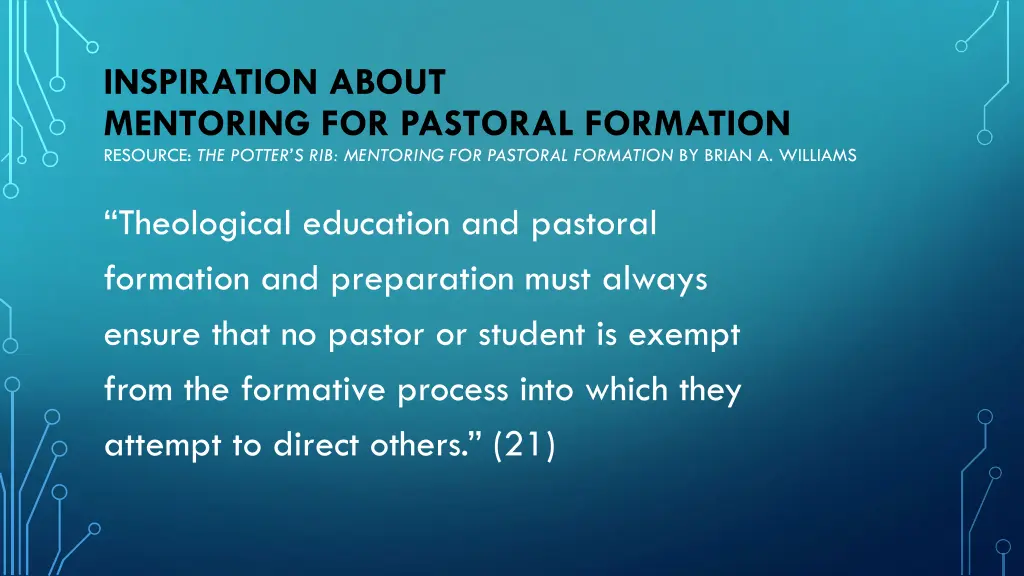 inspiration about mentoring for pastoral 6