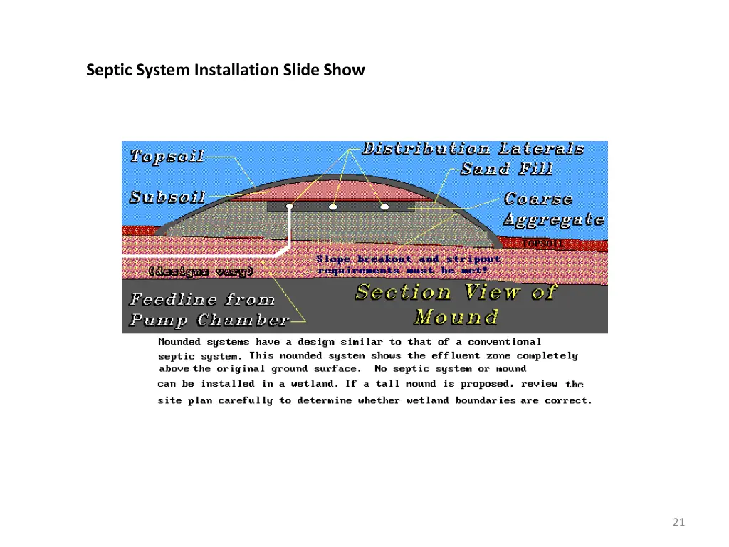 septic system installation slide show 20