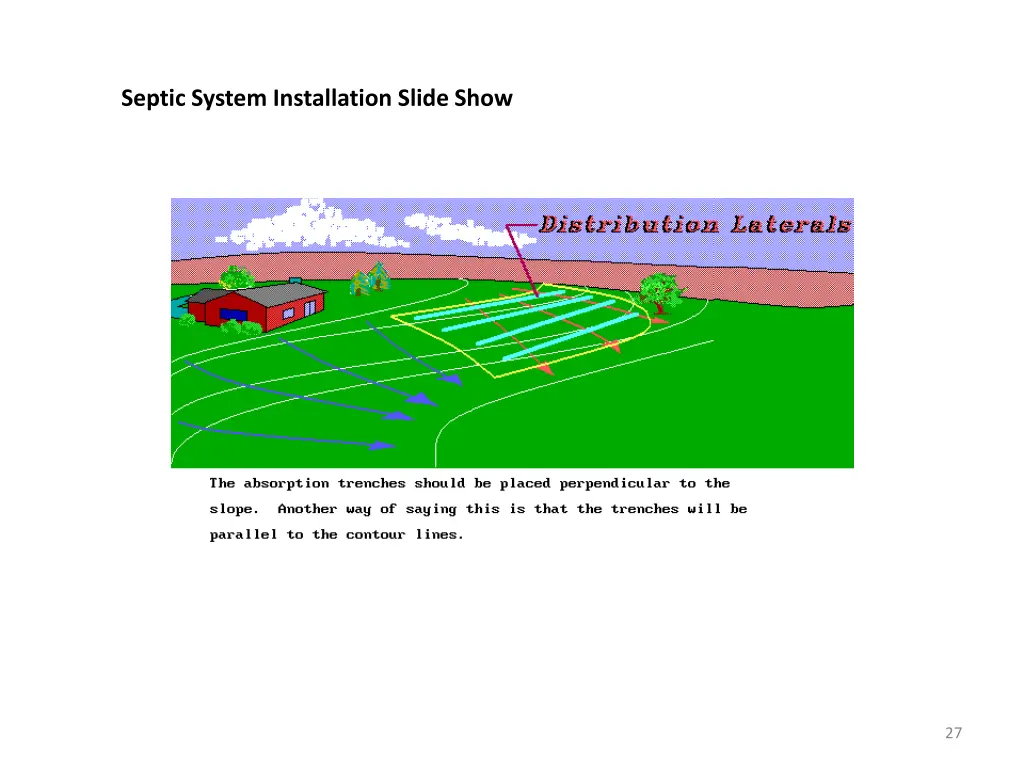 septic system installation slide show 26