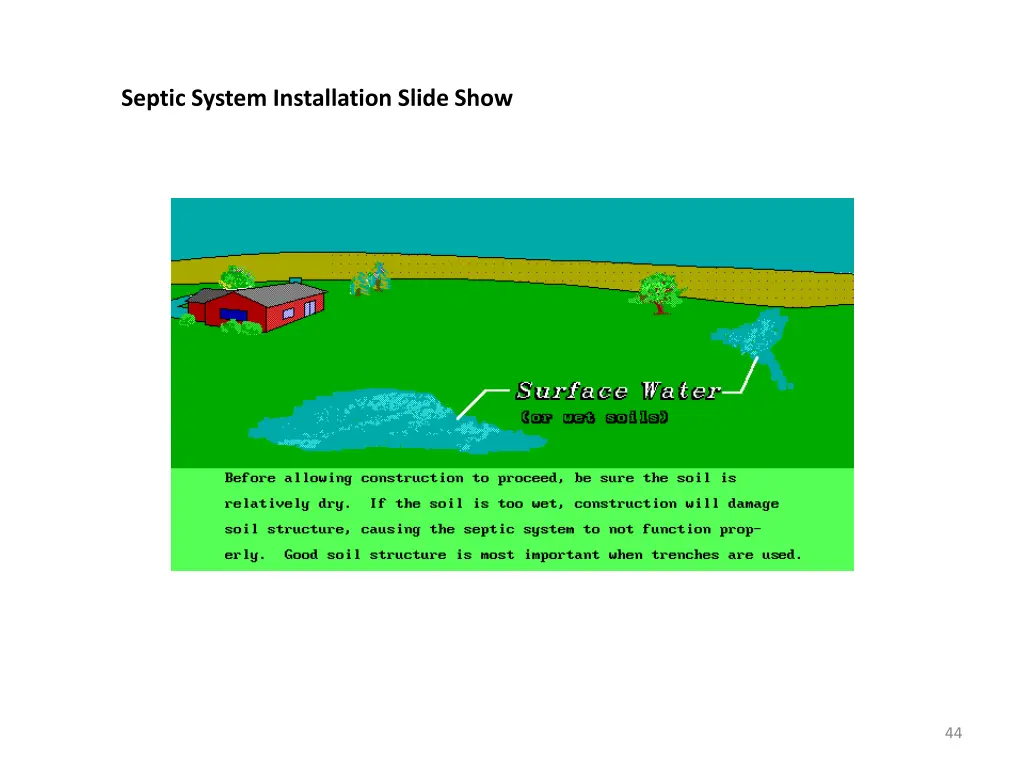 septic system installation slide show 43