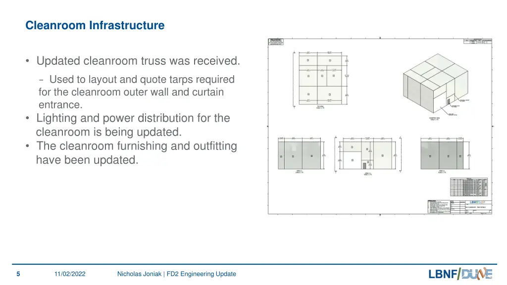 cleanroom infrastructure