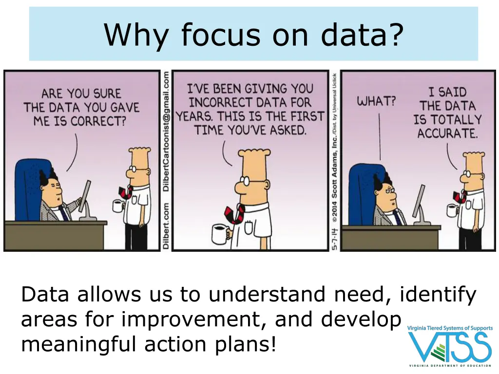 why focus on data