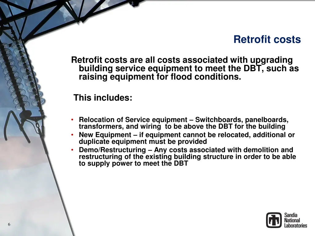 retrofit costs