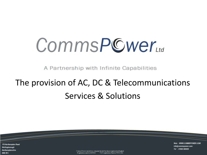 the provision of ac dc telecommunications