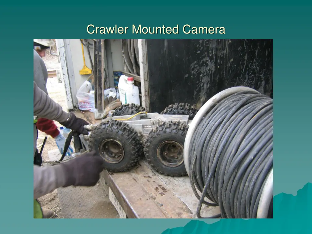 crawler mounted camera 1