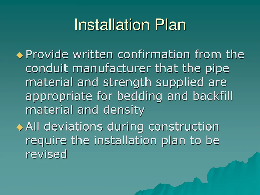 installation plan 1