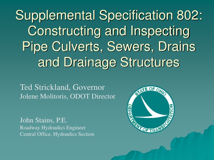 supplemental specification 802 constructing