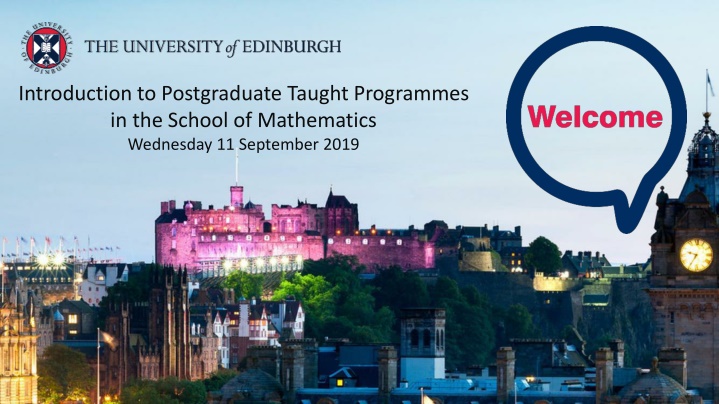 introduction to postgraduate taught programmes