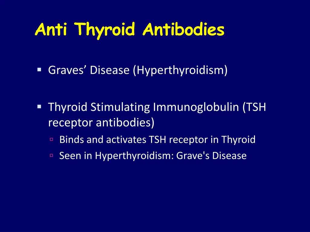 anti thyroid antibodies