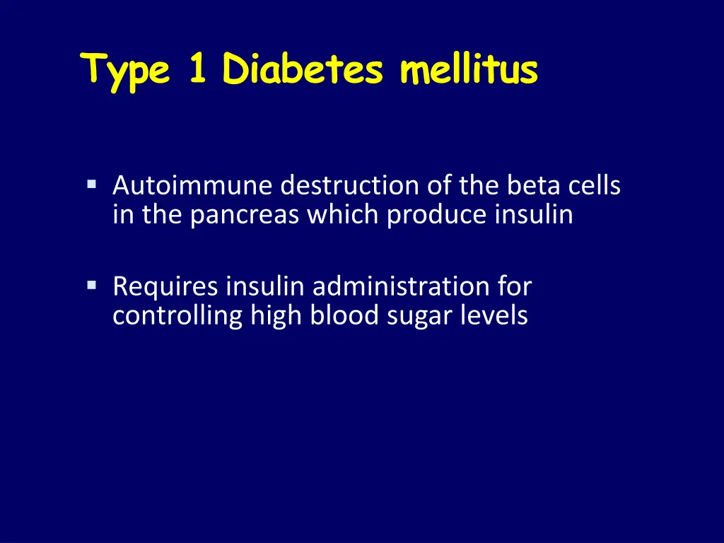 type 1 diabetes mellitus