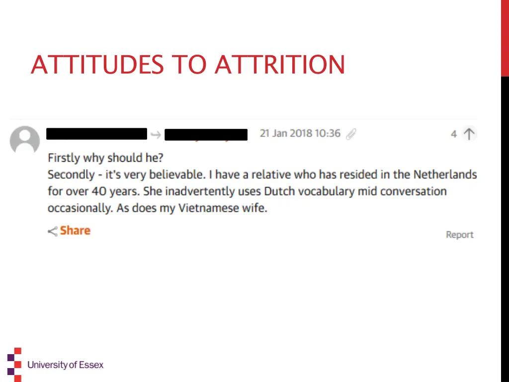 attitudes to attrition 3